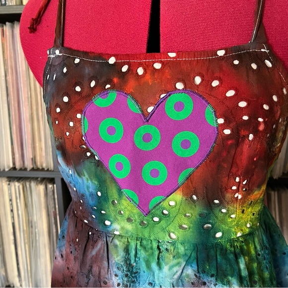 I 💜 fishman donuts ice dyed phish mondegreen ♻️ patchwork ⭕️ y2k shakedown 🌈 - Picture 3 of 9